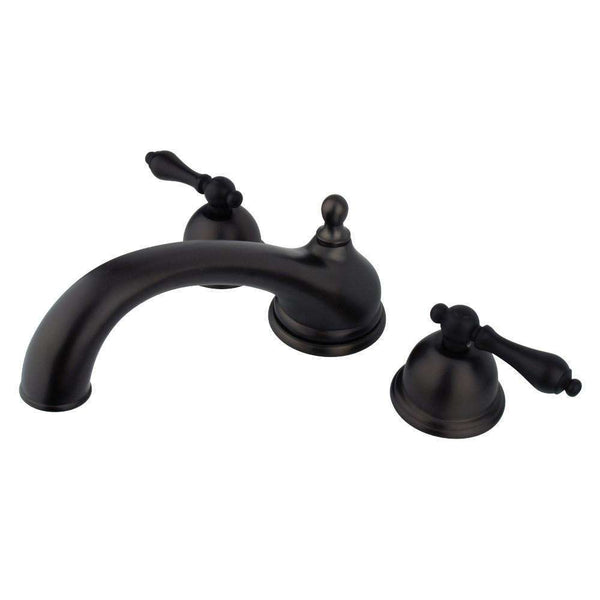 Kingston Brass KS3355AL Roman Tub Filler, Oil Rubbed Bronze