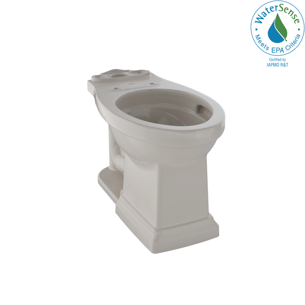 TOTO Promenade II Universal Height Toilet Bowl with CeFiONtect, Bone C404CUFG#03