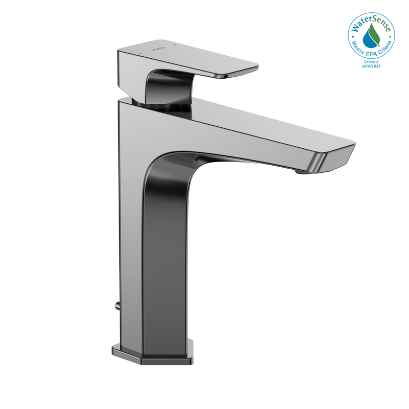 TOTO GE 1.2 GPM Single Handle Semi-Vessel Bathroom Sink Faucet with COMFORT GLIDE Technology, Polished Chrome TLG07303U