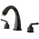 Kingston Brass NS2360 Water Onyx Roman Tub Filler with