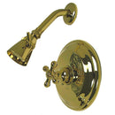 Kingston Brass KB3632AXSO Shower Only, Polished Brass