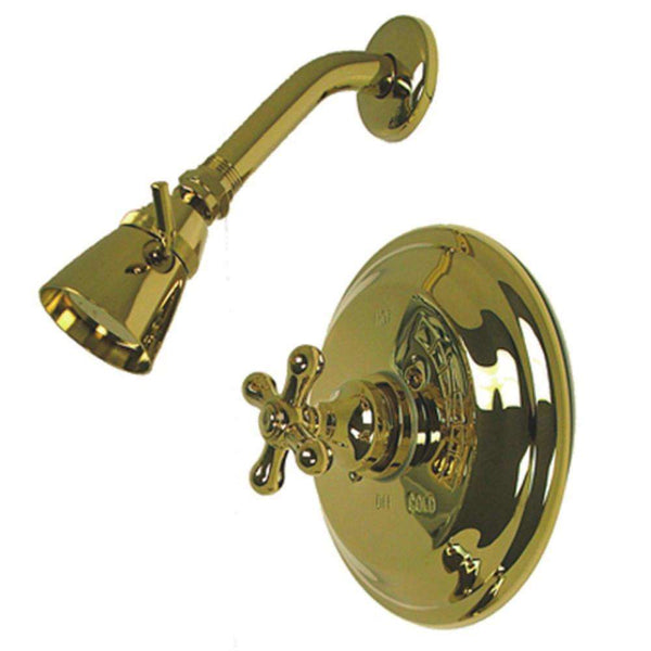 Kingston Brass KB3632AXSO Shower Only, Polished Brass