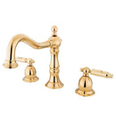 Kingston Brass KS1972GL 8 in. Wsp Bath Faucet Brass