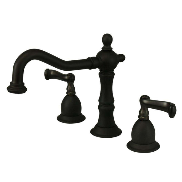 Kingston Brass KS1975FL 8 in. Widespread Bath Faucet Bronze