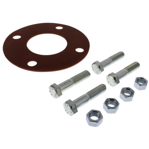 3" Full Face Gasket Set With Zinc Plated Carbon Steel Bolt