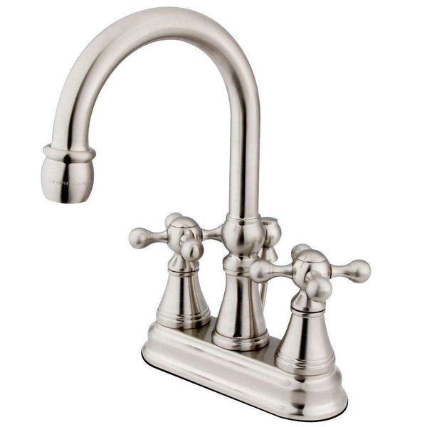 Kingston Brass KS2618KX 4 in. Centerset Bathroom Faucet