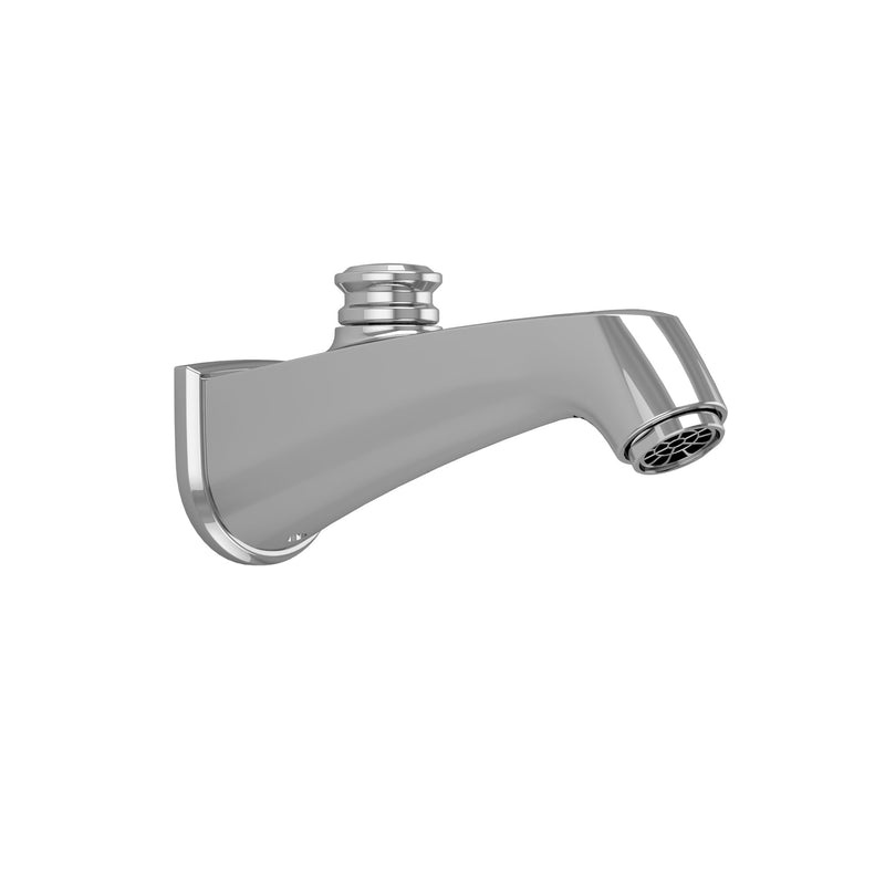 TOTO Keane Wall Tub Spout with Diverter, Polished Chrome TS211EV