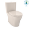 TOTO Aquia IV WASHLET Two-Piece Elongated Dual Flush 1.28 and 0.8 GPF Toilet with CEFIONTECT, Sedona Beige MS446124CEMG#12
