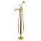 Kingston Brass KS7132ABL Eng Country Sgl Hnd Freestanding