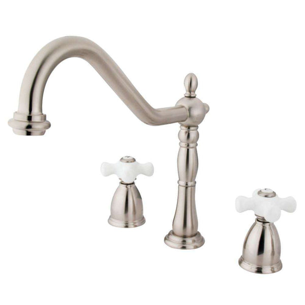 Kingston Brass KB1798PXLS Widespread Kitchen Faucet