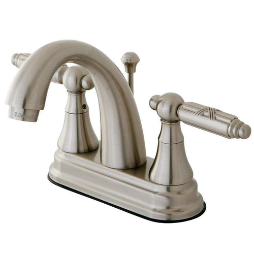 Kingston Brass KS7618GL 4 in. Centerset Bathroom Faucet
