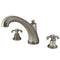 Kingston Brass KS4328TX Roman Tub Filler, Brushed Nickel