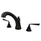 Kingston Brass KS4325ZL Silver Sage Roman Tub Filler