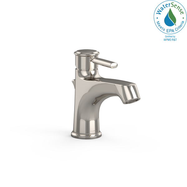 TOTO KeaneSingle-Handle 1.2 GPM Bathroom Sink Faucet, Polished Nickel TL211SD12#PN