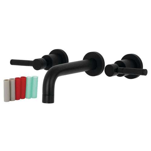Kingston KS8120DKL Kaiser 2-Hnd Wall Mount Bath Faucet