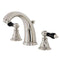 Kingston KB986AKLPN Duchess Wsp Bath Faucet W/ Pop-Up Nickel