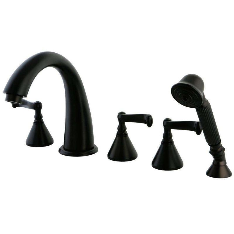 Kingston Brass KS23655FL Roman Tub Filler With Hand