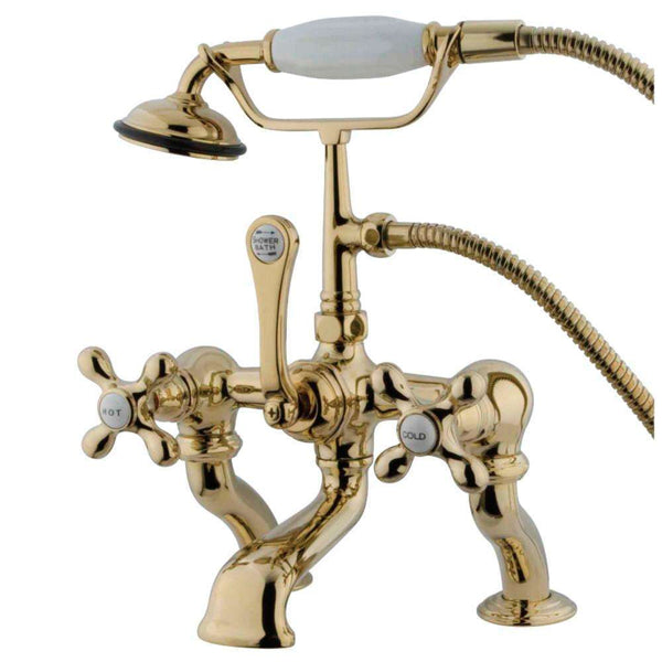 Kingston Brass CC415T2 Vintage 7" Deck Mount Tub Filler