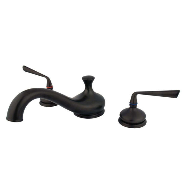 Kingston Brass KS3335ZL Silver Sage Roman Tub Filler