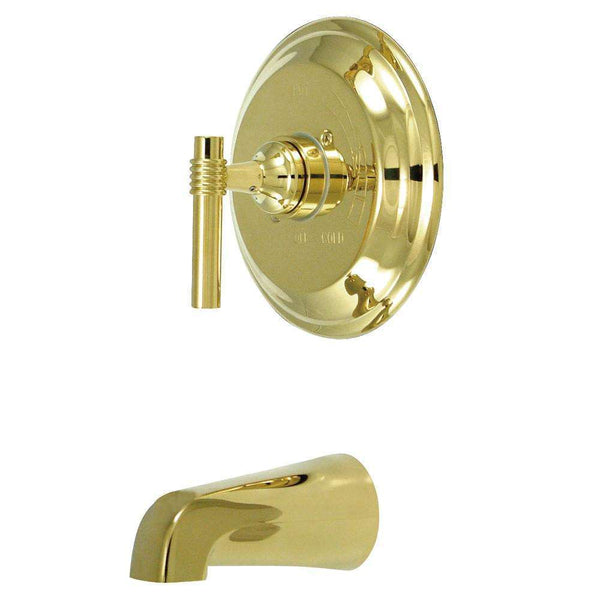 Kingston Brass KB2632MLTO Tub Only, Polished Brass