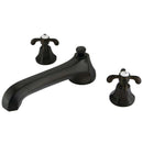 Kingston Brass KS4305TX Roman Tub Filler, Oil Rubbed Bronze