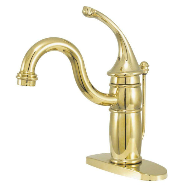 Kingston KB1402GL Sg-Hnd 4 in. Centerset Bath Faucet