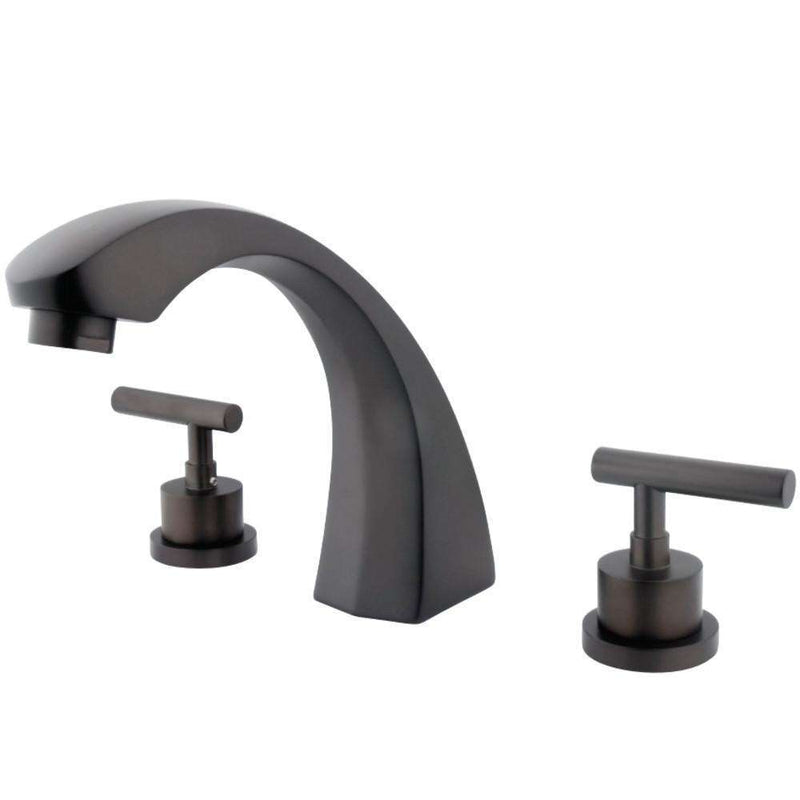 Kingston Brass KS4365CML Manhattan Roman Tub Filler