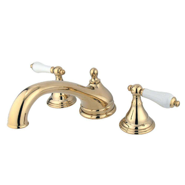 Kingston Brass KS5532PL Roman Tub Filler, Polished Brass