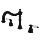 Kingston Brass KS1345PL Heritage Roman Tub Filler,