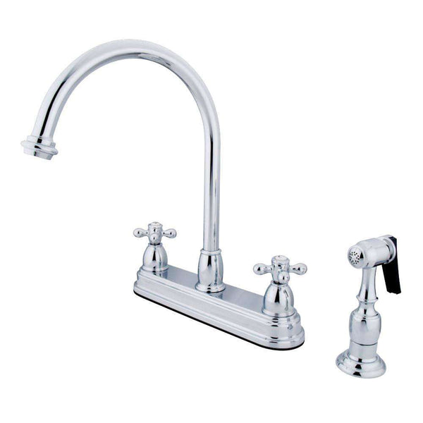 Kingston Brass KB3751AXBS Centerset Kitchen Faucet