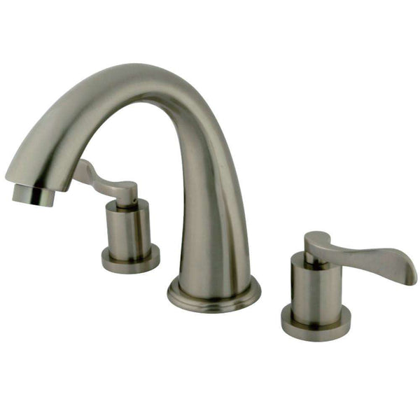 Kingston Brass KS2368DFL Roman Tub Filler, Brushed Nickel