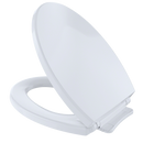 TOTO SoftClose Non Slamming, Elongated Toilet Seat and Lid, Cotton White SS114
