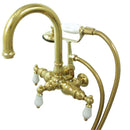 Kingston Brass CC3017T2 Vintage 3-3/8" Wall Mount Tub