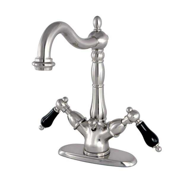 Kingston KS1438PKL Duchess 4 in. Centerset Bath Faucet W/