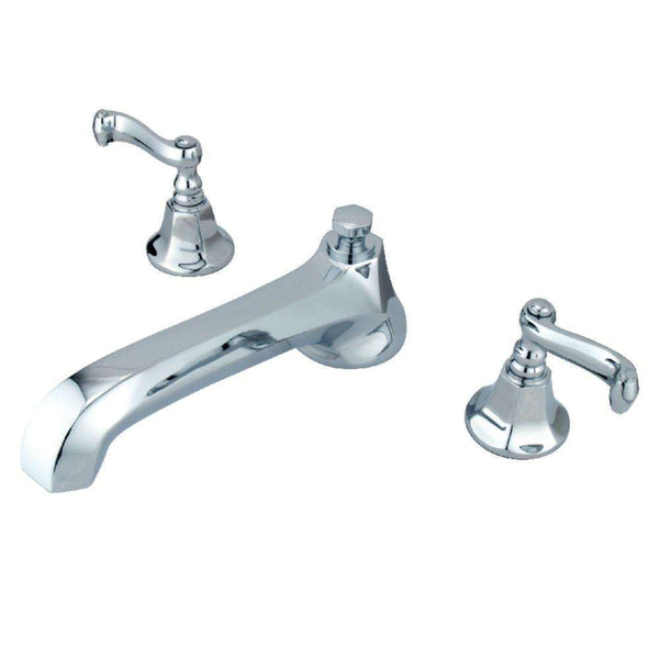 Kingston Brass KS4301FL Roman Tub Filler, Polished Chrome