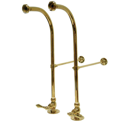 Kingston Brass CC452ML Freestand Supplies W/ Stops Brass