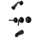 Kingston Brass KB235 Tub and Shower Faucet,