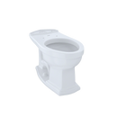 TOTO Eco Clayton and Clayton Universal Height Elongated Toilet Bowl, Cotton White C784EF