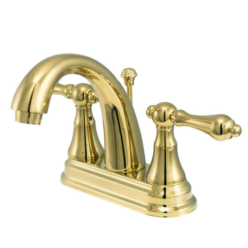 Kingston Brass KS7612AL 4 in. Centerset Bath Faucet Brass