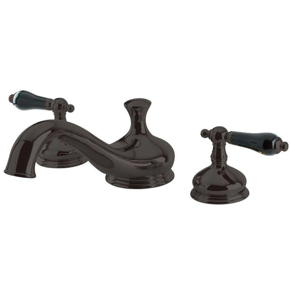 Kingston Brass KS3335PKL Roman Tub Filler with Cross