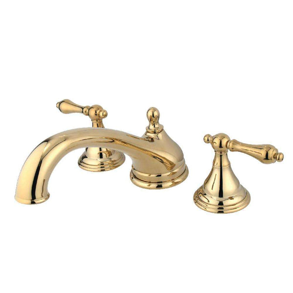 Kingston Brass KS5532AL Roman Tub Filler, Polished Brass