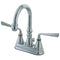 Kingston Brass KS2611ZL 4 in. Centerset Bath Faucet