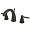 Kingston Brass KS2965EL 8 in. Widespread Bath Faucet Bronze