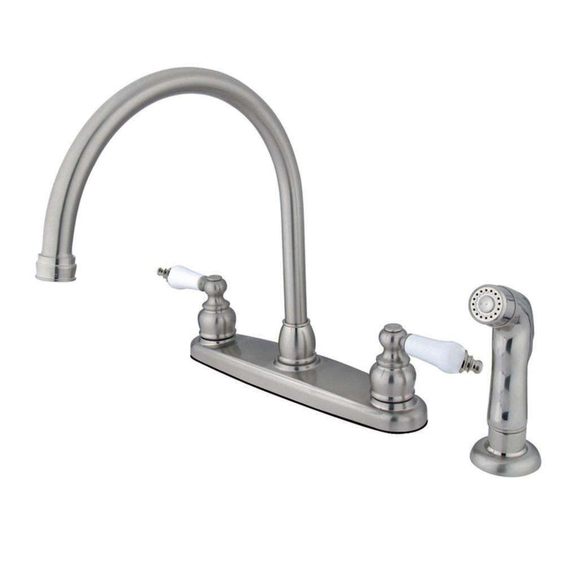 Kingston Brass KB728SP Centerset Kitchen Faucet