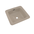 TOTO Connelly Square Undermount Bathroom Sink with CeFiONtect, Bone LT491G