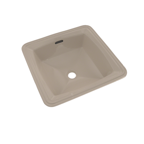 TOTO Connelly Square Undermount Bathroom Sink with CeFiONtect, Bone LT491G#03