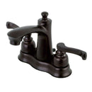 Kingston Brass FB7615FL 4 in. Centerset Bath Faucet Bronze