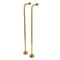 Kingston Brass CC462 Offset Bath Supply, Polished Brass