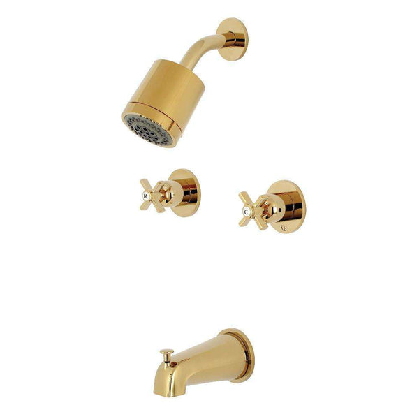 Kingston Brass KBX8142ZX Millennium Two-Handle Tub