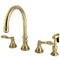 Kingston Brass KS2792DFLBS Wsp Kitchen Faucet Brass